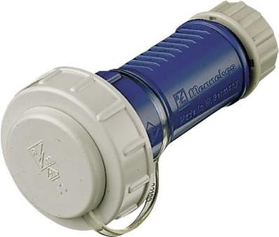 Kupplung Schuko 10833 16A2P+E 230V DWD blau (10833)