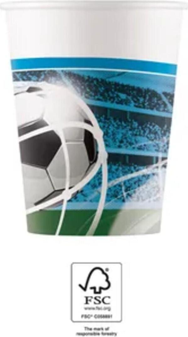 Procos Fußballparty Pappbecher (93746)