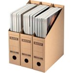 Esselte Leitz 10 Archiv-Stehsammler Premium braun (60830000)
