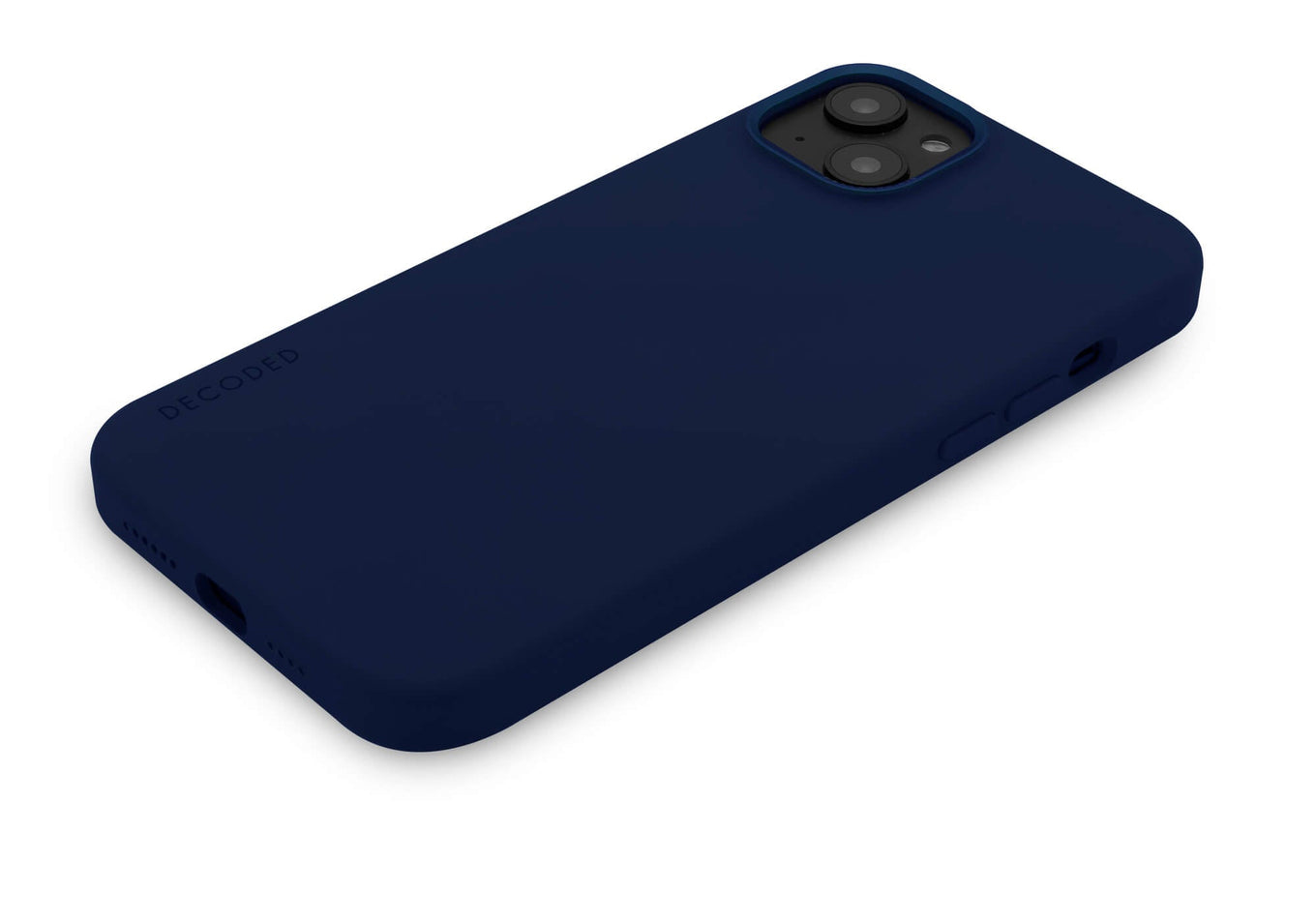 Decoded D23IPO14MBCS9NE AntiMicrobial Silicone Backcover 6,7" Navy Peony
