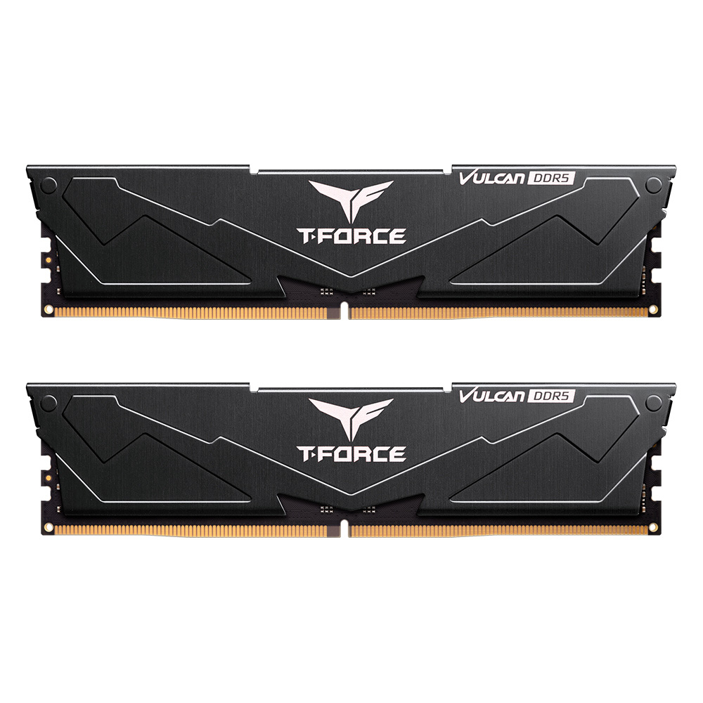 T-FORCE Vulcan DDR5 32 GB RAM Kit 2 x 16 GB 6000 MHz CL30 Schwarz