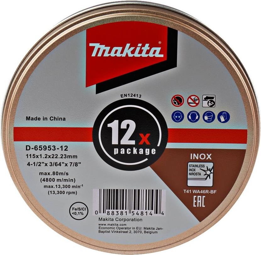 Makita Schneidscheibe (D-65953-12)