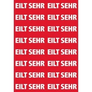 HERMA Textetiketten "Eilt sehr" 12.5 x 40 mm 320 Stück (15036)