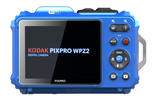 Kodak PixPro WPZ2 Unterwasser-Digitalkamera 16,76 MP 4x Zoom 2,7" Blau