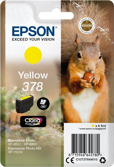 Epson 378 4,1 ml Gelb (C13T37844010)