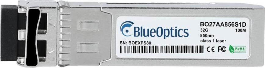 BlueOptics BO27AA856S1D SFP28 Transceiver kompatibel Infortrend 9370CSFP32G-0012 32GBASE-SW 850nm 100m