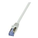 LogiLink Patchkabel, Kat. 6A, S/FTP, 50,0 m, grau geschirmt (PIMF), 4 x 2 AWG 26/7, Belegung: 1:1, Kupferader, - 1 Stück (CQ3142S)