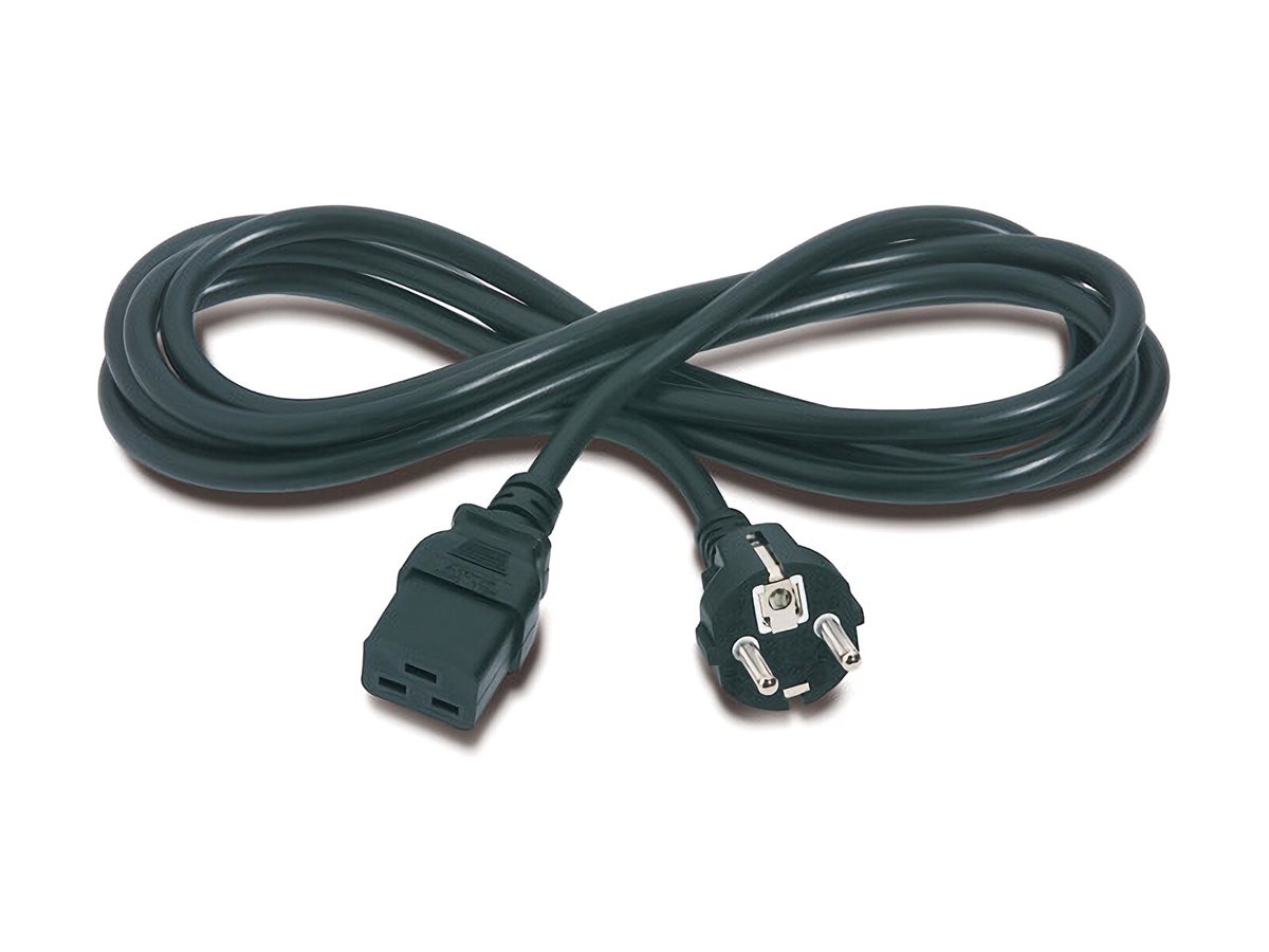 APC Stromkabel IEC 60320 C19 auf NEMA 5-15 2,4 m Schwarz