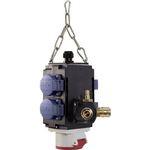 AS Schwabe 60734 Steckdosen-Verteiler Schwarz (60734)