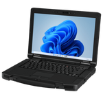 Panasonic TOUGHBOOK 56, 35,5cm (14''), QWERTZ (DE), USB, BT, Ethernet, Wi-Fi 7, 4G, SSD, Win. 11 Pro Notebook, 35,5 cm (14''), Auflösung: 1920x1200 Pixel, Tastenfeld (QWERTZ (DE)), Webcam (5MP), Helligkeit 350cd, Anschluß: USB, Thunderbolt 4, Bluetooth (Klasse 5.4), Ethernet (10/100/1000Mbit), Wi-Fi 7 (802.11be), HDMI, 4G (LTE), Intel Core Ultra 5, RAM: 16GB, SSD: 512GB, Win, 11 Professional, inkl.: Netzteil, Netzkabel (EU), Akku, Schutzart: IP53 (FZ-56AZ00DB4)
