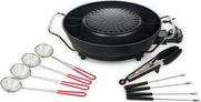 Tristar Korean Hot Pot Grill Fondue Schwarz (PZ-9131)