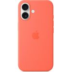Apple iPhone 16 Silicone Case with MagSafe - Tangerine (MDGN4ZM/A)