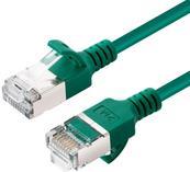 Microconnect V-FTP6A075G-SLIM Netzwerkkabel Grün 7,5 m Cat6a U/FTP (STP) (V-FTP6A075G-SLIM)