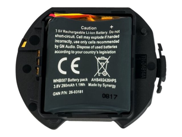 Jabra Engage Battery Pack Ersatzakku 14151-09 Schwarz