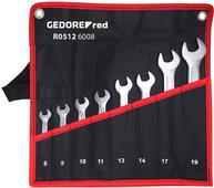 GEDORE red Doppelmaulschl.Satz kurz SW6-22mm 8tlg (R05126008)