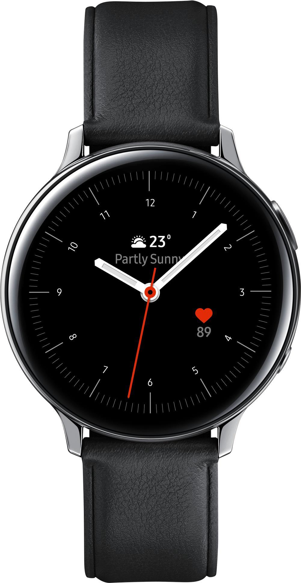 Samsung Galaxy Watch Active2 3,56 cm (1.4" ) 44 mm SAMOLED Edelstahl GPS (SM-R820NSSAXEH)
