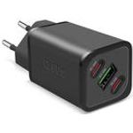 SBS PD Reiselader 100W 2x USB-C/1x USB GaN weiß (TETRGANUSB2CPD100W)