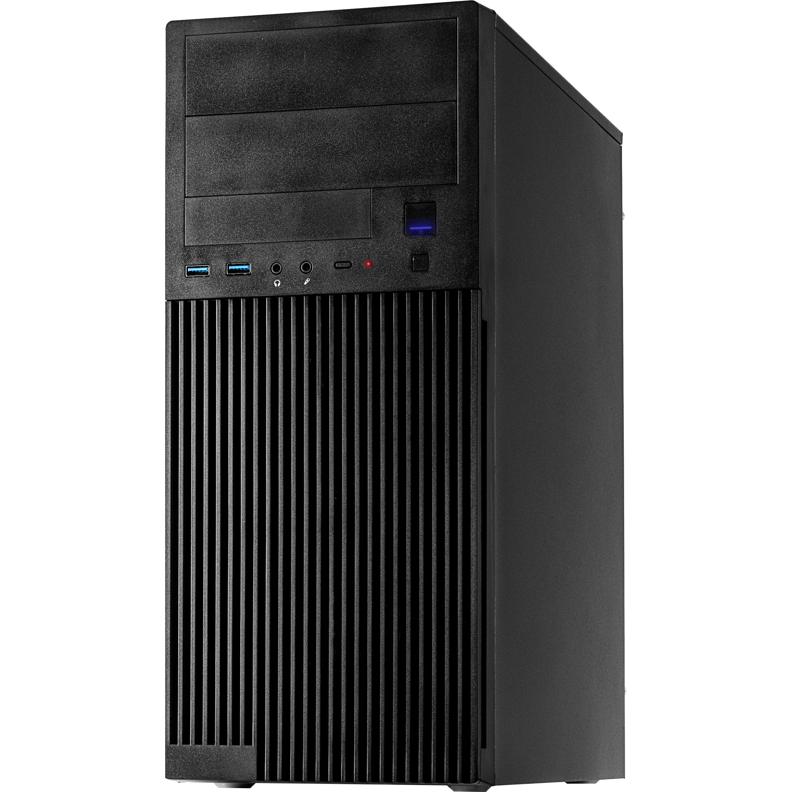 Inter-Tech IT-2815 Linear Midi-Tower Schwarz