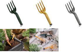 tera Garten-/Blumenforke "Gaia 04", curry robustes Pflanzwerkzeug aus strapazierfähigem Kunststoff - 1 Stück (06162000308)