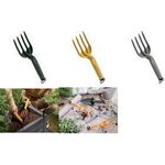 tera Garten-/Blumenforke "Gaia 04", curry robustes Pflanzwerkzeug aus strapazierfähigem Kunststoff - 1 Stück (06162000308)
