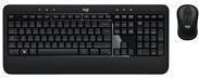 Logitech ADVANCED Combo Wireless KBD+Mouse UK (920-008805)