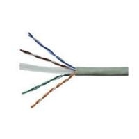 Wentronic Goobay CAT 6 Netzwerkkabel, U/UTP, Grau, 100 m - CU, AWG 23/1 (solid), LSZH (68466)