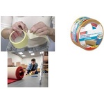 tesa Doppelseitiges Klebeband universal, 38 mm x 25 m sichere und dauerhafte Verklebung, von Hand einreißbar, - 1 Stück (56157-00000-11)