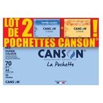 CANSON Transparentpapier & Millimeterpapier, 2er Set Inhalt: - 1 Stück (C400121939)