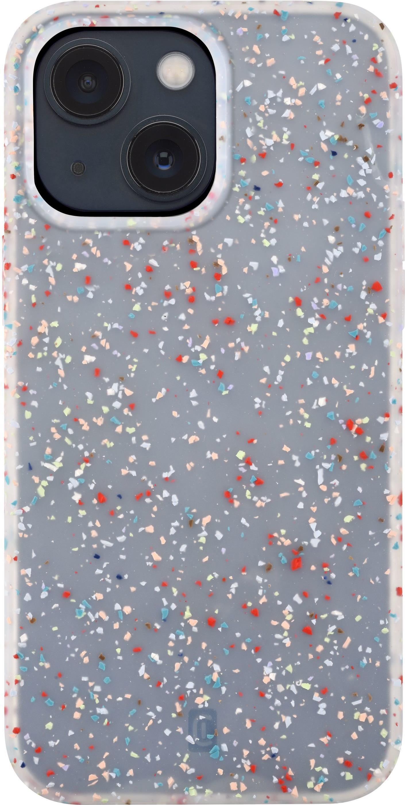 Cellularline Sensation Dots Handy-Schutzhülle 15,5 cm (6.1" ) Cover Durchscheinend - Weiß (SENSDOTSIPH14W)