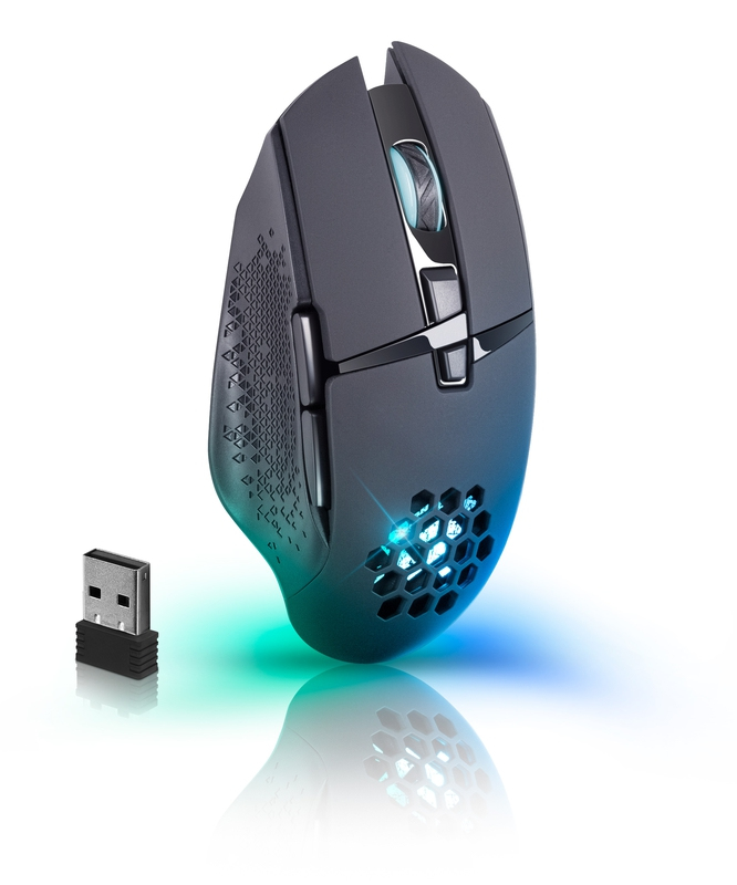 Defender GLORY GM-514 Gaming-Maus rechts kabellos optisch 3200 DPI Schwarz