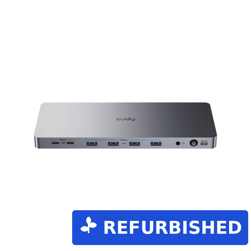 Cudy CS700 USB 3.2 Gen 2 Dual 4K 60Hz Display Docking Station 10Gbps 100W PD (CS700) (geöffnet) (geöffnet)