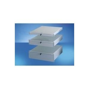 SCHROFF 48,30cm (19")-Schubfach - SCHUBFACH 48,30cm (19") 1HE RAL7035 (26.10.4077)