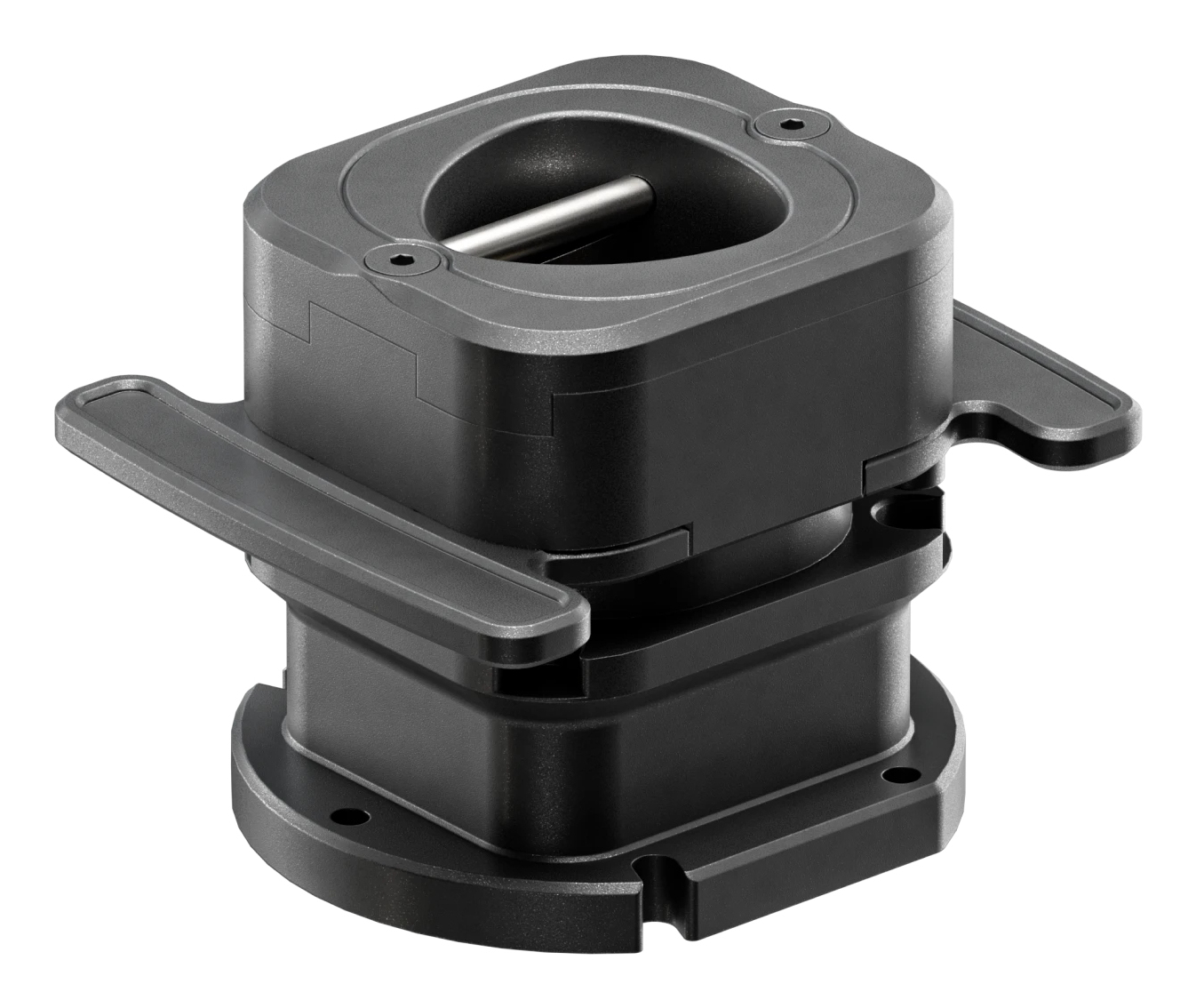 Simucube Link Quick Release LinkQRWS Kabelloser Radstand-Adapter für Simucube 3 Schwarz
