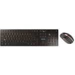 CHERRY DW 9000 SLIM RF Wireless + Bluetooth QWERTZ Deutsch Schwarz (JD-9000DE-2)