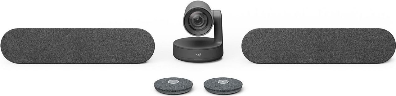 Logitech Rally Plus Videokonferenz-Kit Schwarz