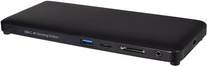 V7 USB-C 4K TRIPLE DISPLAY DOCKING USB-C ALT MODE 130W PD HDMI DP (DOCKUCPT3D)
