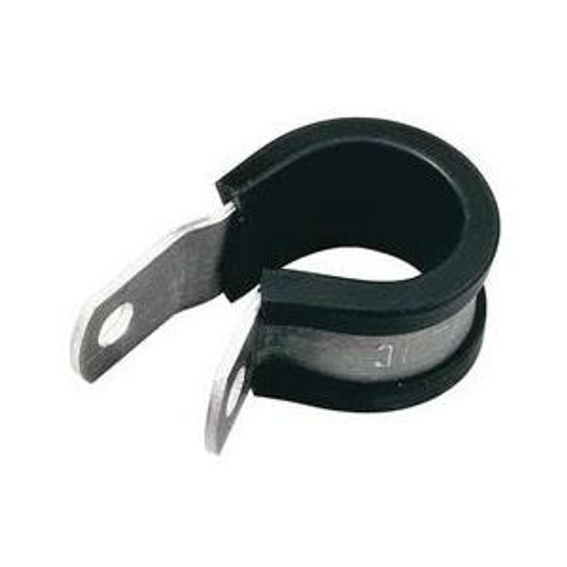 Hellermann Tyton 211-15070 Schwarz 100Stücke Kabelklammer ALU 7 C