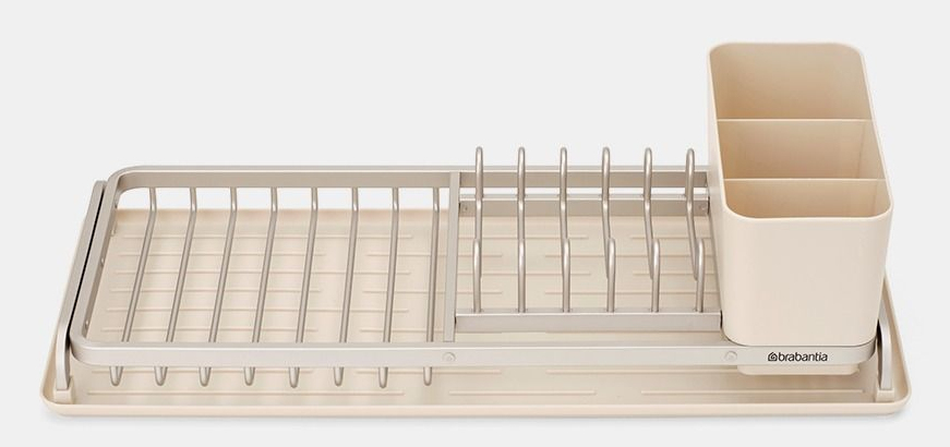 Brabantia Abtropfgestell kompakt 252006 Aluminium Beige