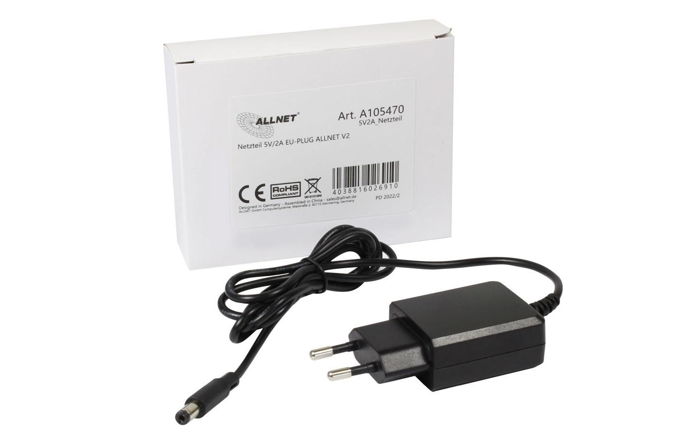 Yealink PSU-5V Netzteil 5V 2A Schwarz