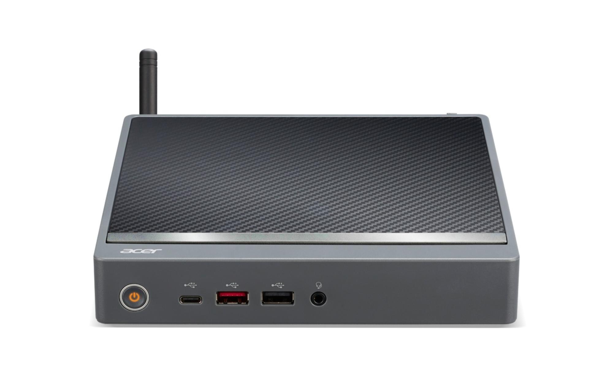 Acer Revo Box RB610 Mini-PC Intel Core i5-1335U 8 GB RAM 256 GB SSD Schwarz