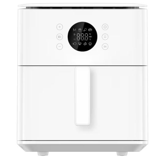 Xiaomi Smart Air Fryer 6.5L Heißluftfritteuse White EU, 1800W, 40-220°C, App-Steuerung