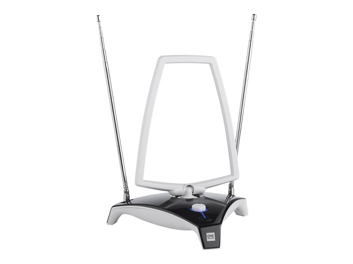 One for All SV 9360 DVB-T2 Zimmerantenne Schwarz, Weiß