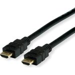 Value 11.99.5696 HDMI-Kabel 10 m HDMI Typ A (Standard) Schwarz (11.99.5696)