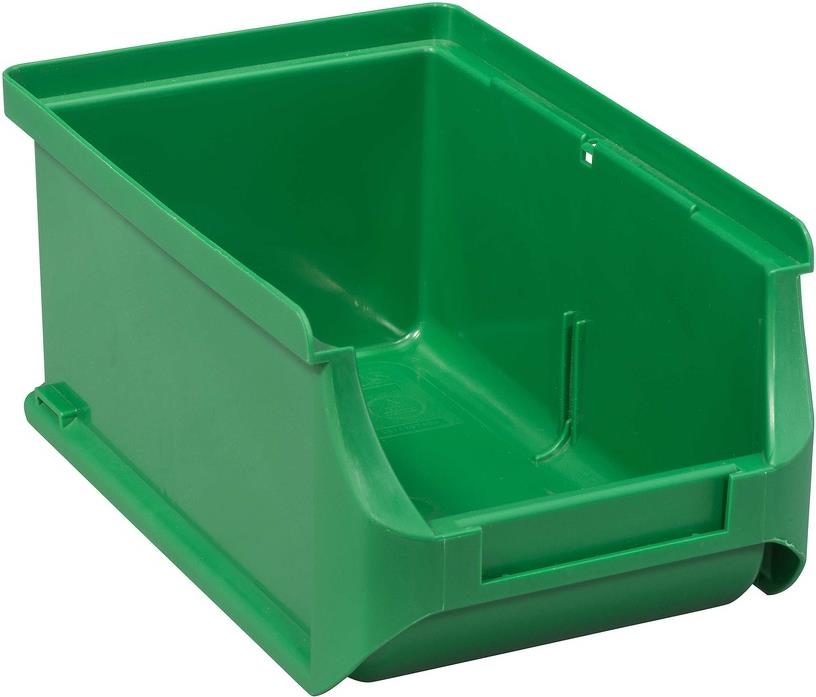 Allit ProfiPlus Box 2. Produkttyp: Ablageschale, Produktfarbe: Grün, Form: Rechteckig. Breite: 160 mm, Tiefe: 102 mm, Höhe: 75 mm (456207)