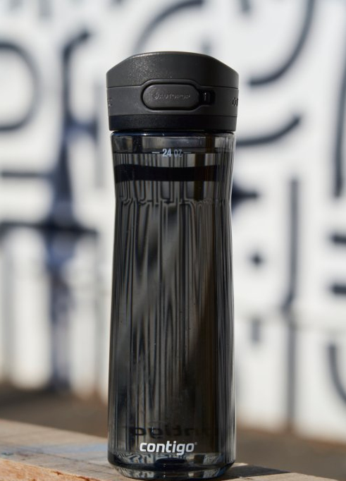 Contigo Jackson 2.0 Trinkflasche 720 ml Tritan Klappdeckel Schwarz