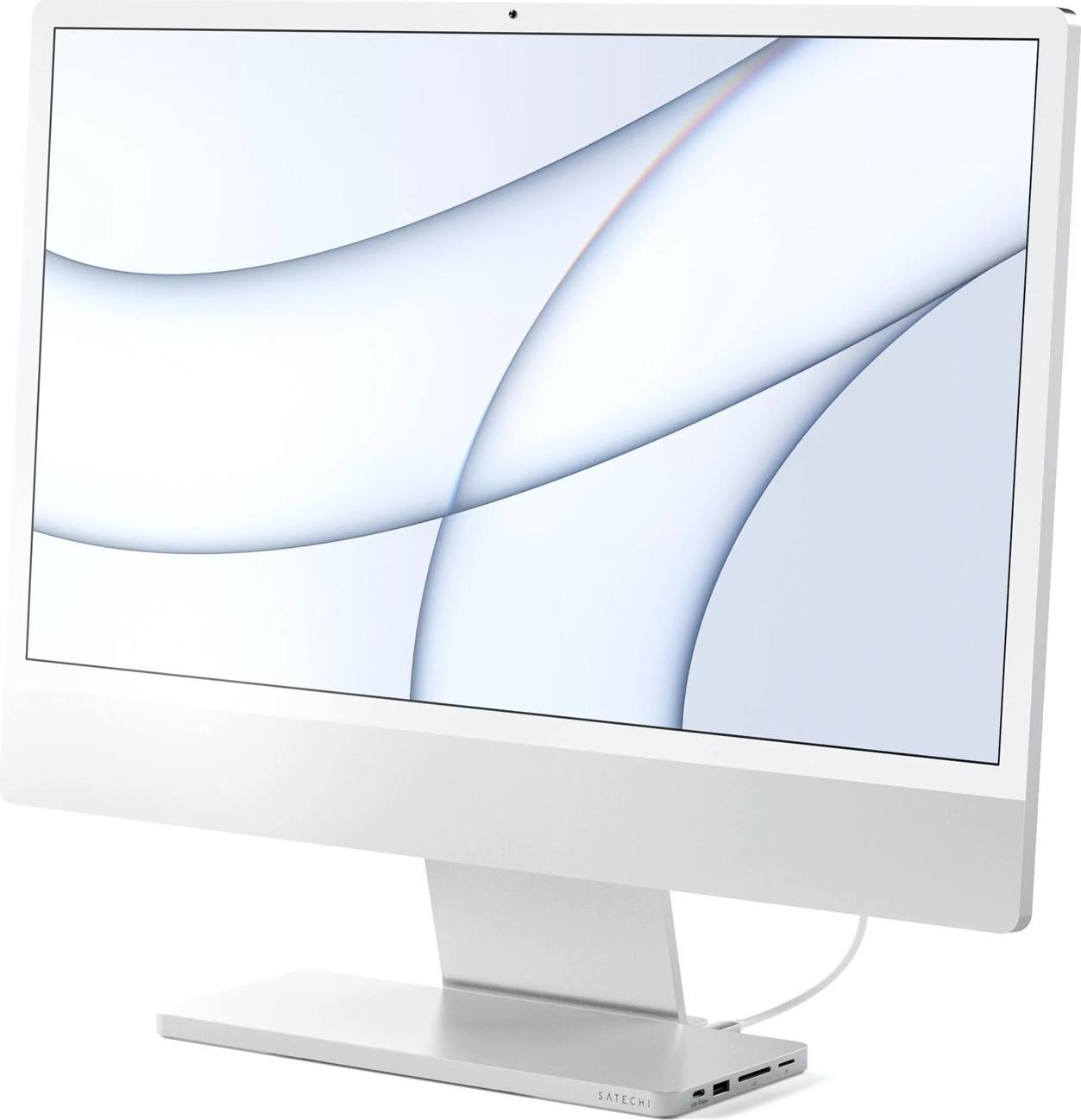 Satechi ST-UCISDS USB-C Dockingstation Silber
