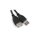 Gembird 3m USB 2.0 A M/FM 3m USB A USB A Schwarz (CCP-USB2-AMAF-10)