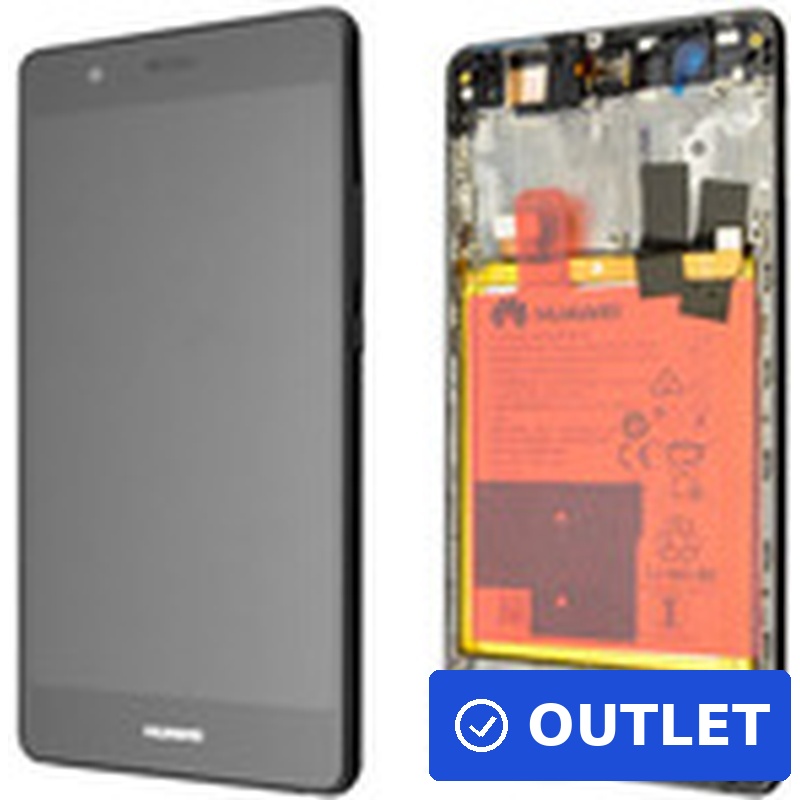 Ersatzteil Huawei P9 Lite (VNS-L31) LCD Display Module - Black (02350TMU) (B-Ware)