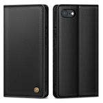 AIMOYU Handyhülle für iPhone SE 2022 Hülle/SE 2020 Hülle,Premium Lederhülle Schutzhülle Tasche für iPhone 7/8 Hülle Wallet Kartenfach Standfunktion Klappbar Flip Case für iPhone SE Hülle,Schwarz (B0DBKQ19K1)