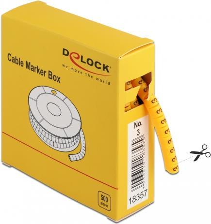 DeLOCK Cable Marker Box, No. 3 (18357)